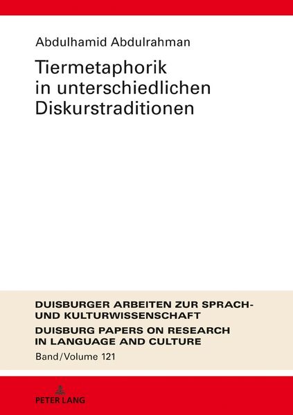 Produktbild: Tiermetaphorik in unterschiedlichen Diskurstraditionen