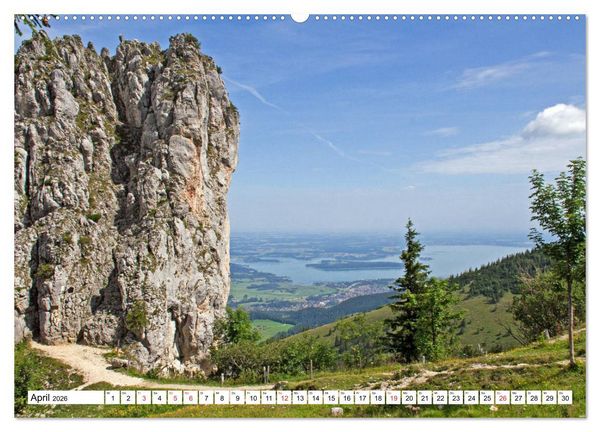 Produktbild: Chiemsee - Sommerferien am bayrischen Meer (Wandkalender 2026 DIN A2 quer), CALVENDO Monatskalender