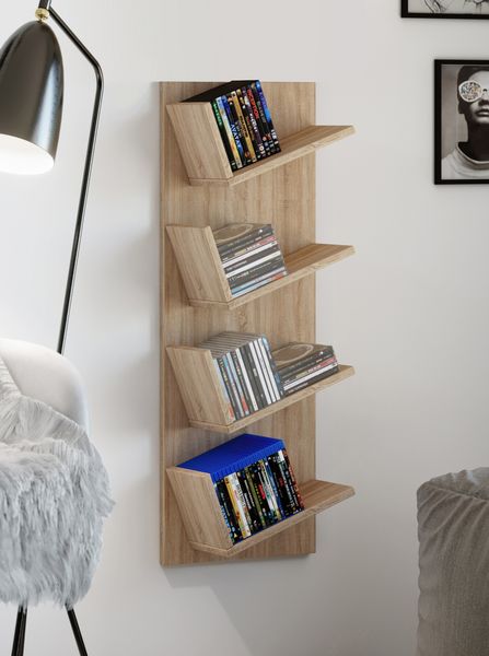 Produktbild: Holz Wandregal H&auml;ngeregal Regal Deko Board Lansi