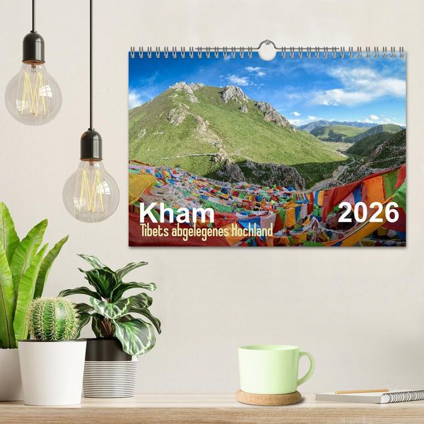Produktbild: Kham - Tibets abgelegenes Hochland (Wandkalender 2026 DIN A4 quer), CALVENDO Monatskalender