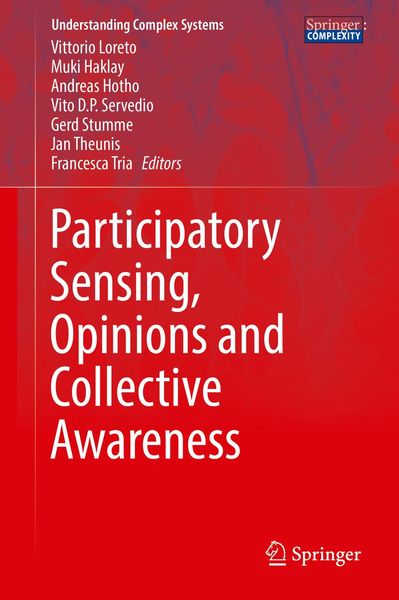 Produktbild: Participatory Sensing, Opinions and Collective Awareness