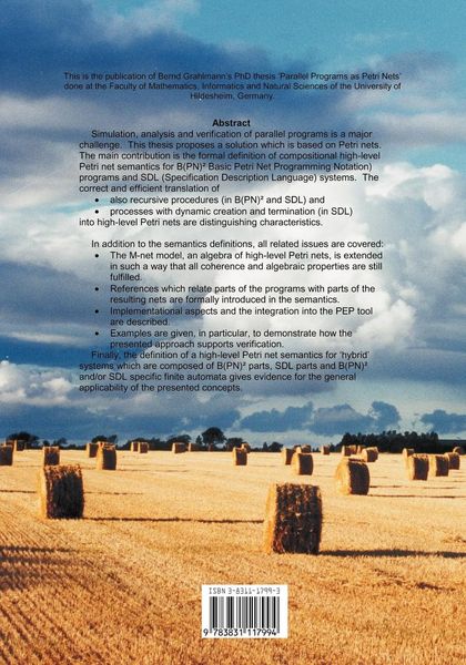 Produktbild: Parallel Programs as Petri Nets