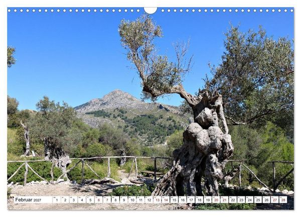 Produktbild: Mallorca GR 221. Weitwandern durch die Serra de Tramuntana (Wandkalender 2027 DIN A3 quer), CALVENDO Monatskalender