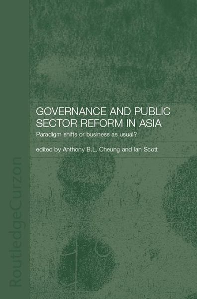 Produktbild: Governance and Public Sector Reform in Asia