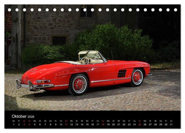 Produktbild: 300 SL Collectors Edition 2 (Tischkalender 2026 DIN A5 quer), CALVENDO Monatskalender
