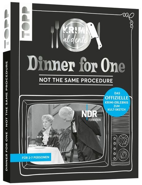 Produktbild: Krimi al dente &ndash; Dinner for One: Not the same procedure. Das offizielle Krimi-Erlebnis zum Kult-Sketch