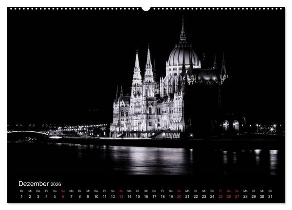 Produktbild: Budapest einfach liebenswert (Wandkalender 2026 DIN A2 quer), CALVENDO Monatskalender