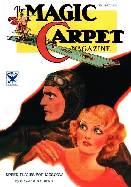 Produktbild: The Magic Carpet, Vol 4, No. 1 (January 1934)