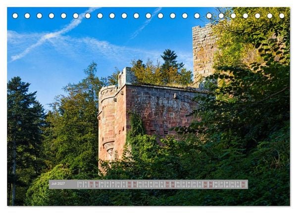 Produktbild: Burg Wildenberg (Tischkalender 2027 DIN A5 quer), CALVENDO Monatskalender