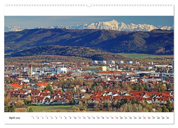 Produktbild: Hegau und See (Wandkalender 2026 DIN A2 quer), CALVENDO Monatskalender