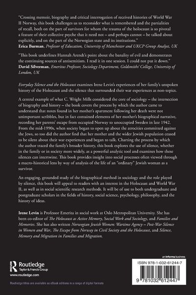 Produktbild: Everyday Silence and the Holocaust