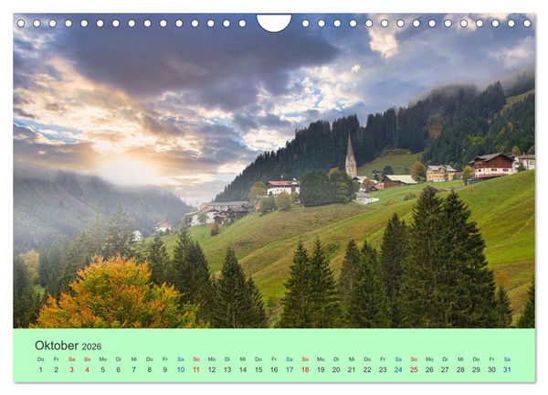 Produktbild: Zauber der Alpen (Wandkalender 2026 DIN A4 quer), CALVENDO Monatskalender