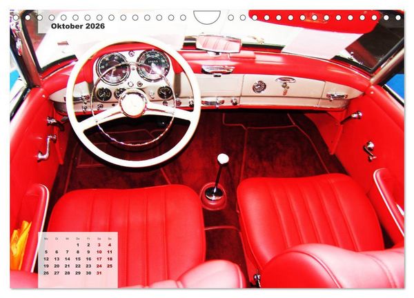 Produktbild: Mercedes Edel & Fein (Wandkalender 2026 DIN A4 quer), CALVENDO Monatskalender