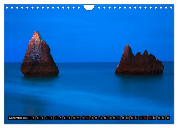 Produktbild: Str&auml;nde, Felsen und Meer - ALGARVE 2026 (Wandkalender 2026 DIN A4 quer), CALVENDO Monatskalender