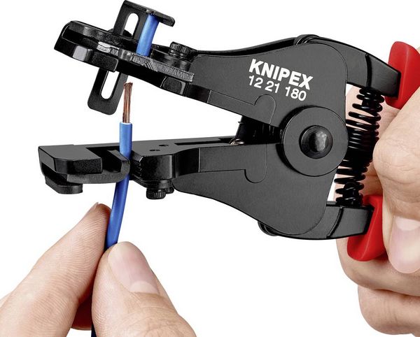 Produktbild: Knipex 12 21 180 EAN 12 21 180 Abisolierzange 0.5 bis 6mm&sup2; 10 bis 20