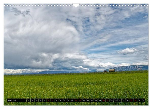 Produktbild: Au fil du temps... Du Jura aux Alpes (Calendrier mural 2026 DIN A3 vertical), CALVENDO calendrier mensuel
