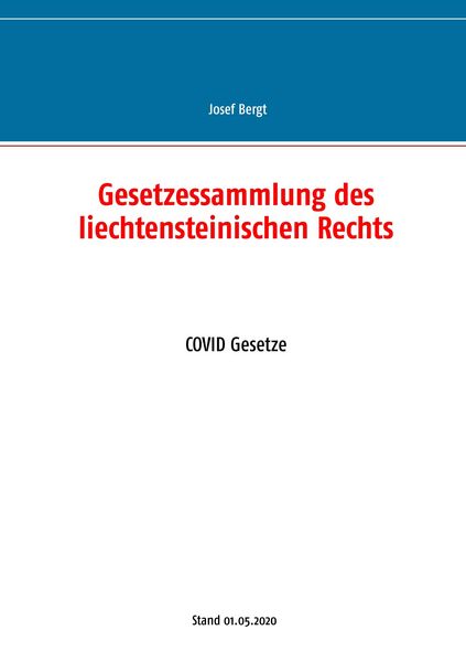 Produktbild: Gesetzessammlung des liechtensteinischen Rechts