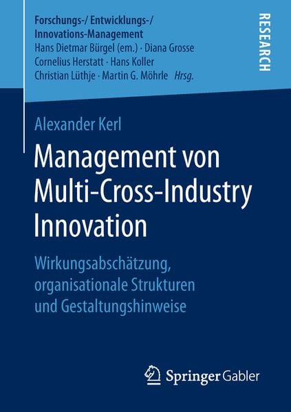 Produktbild: Management von Multi-Cross-Industry Innovation