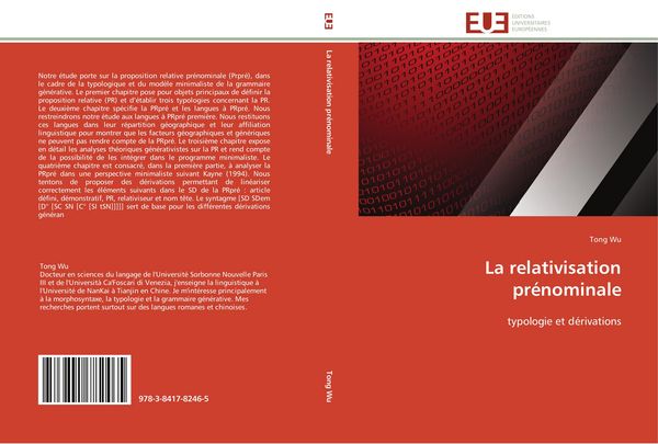 Produktbild: La relativisation pr&eacute;nominale