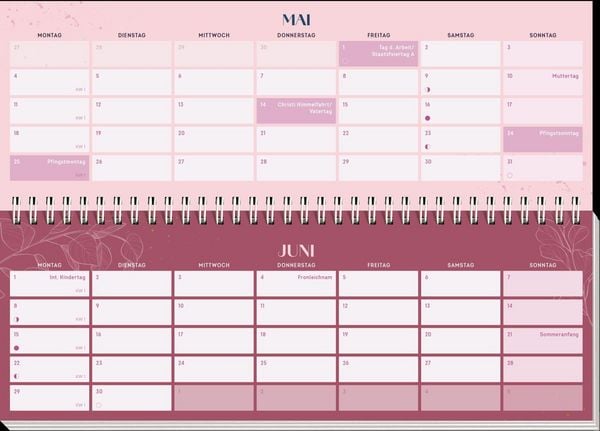 Produktbild: Tischkalender 2027 quer: I believe in Book Love