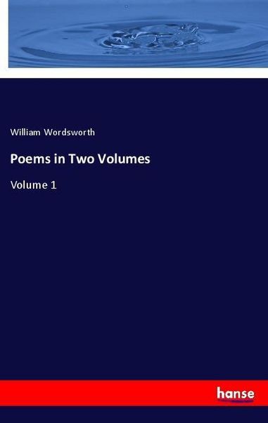 Produktbild: Poems in Two Volumes