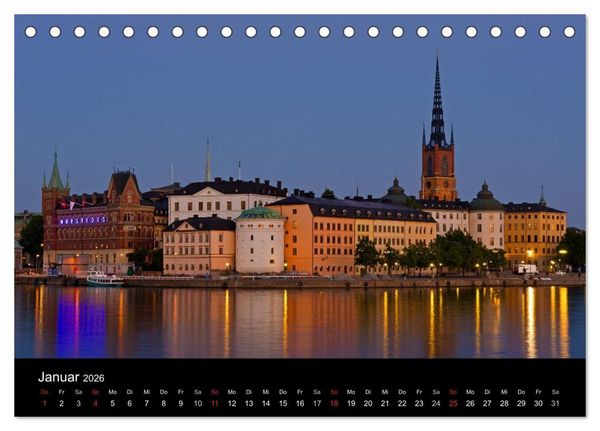 Produktbild: S&uuml;dschweden (Tischkalender 2026 DIN A5 quer), CALVENDO Monatskalender