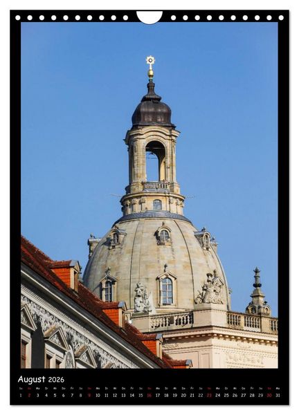 Produktbild: Frauenkirche Dresden (Wandkalender 2026 DIN A4 hoch), CALVENDO Monatskalender