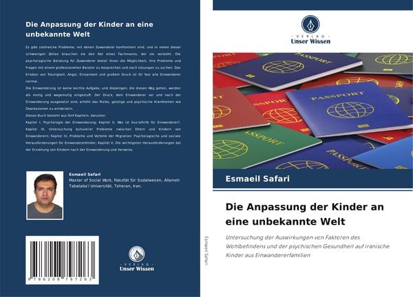 Die Anpassung der Kinder an eine unbekannte Welt, Taschenbuch von Esmaeil Safari, Verlag Unser Wissen, 9786208797263