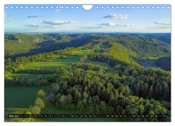 Produktbild: Mein Donautal aus der Luft (Wandkalender 2027 DIN A4 quer), CALVENDO Monatskalender