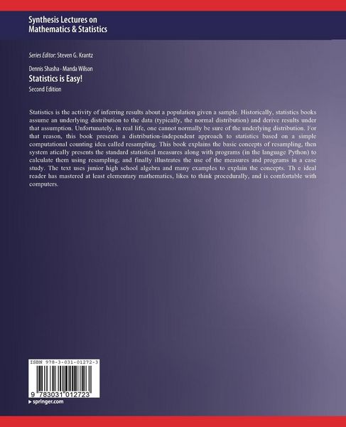 Produktbild: Statistics is Easy! 2nd Edition