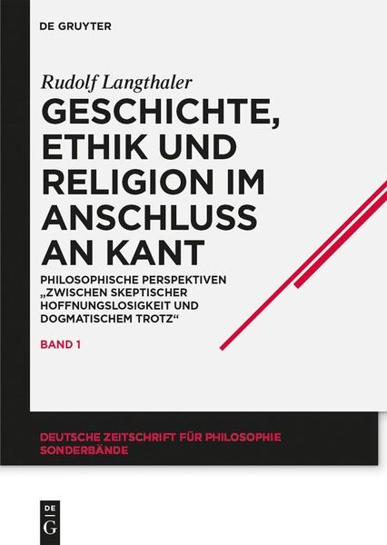 Produktbild: Geschichte, Ethik und Religion im Anschlu&szlig; an Kant