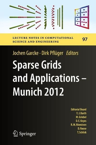 Produktbild: Sparse Grids and Applications - Munich 2012