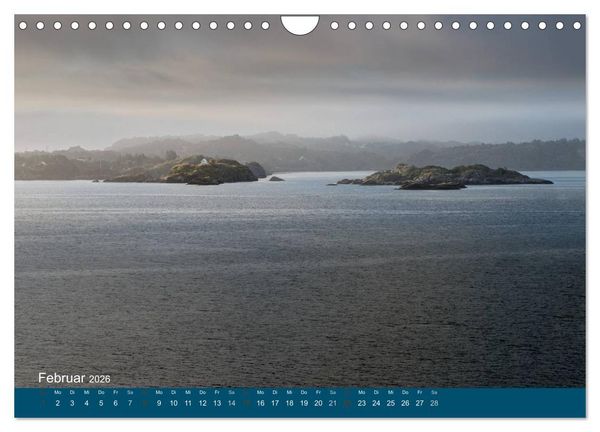Produktbild: Norwegen atemberaubende Landschaft (Wandkalender 2026 DIN A4 quer), CALVENDO Monatskalender