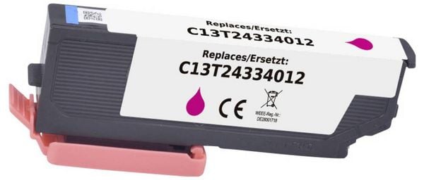 Renkforce Druckerpatrone ersetzt Epson T2433XL 24XL, C13T24334012 Kompatibel Magenta RF-ET2433XLM RF-6728558