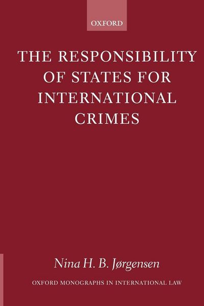 Produktbild: The Responsibility of States for International Crimes