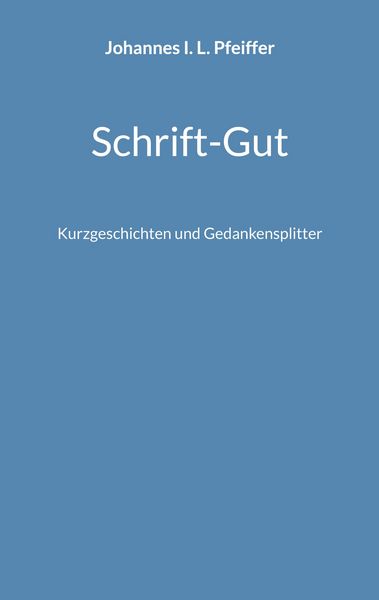 Produktbild: Schrift-Gut
