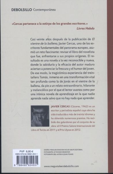 Produktbild: El vientre de la ballena