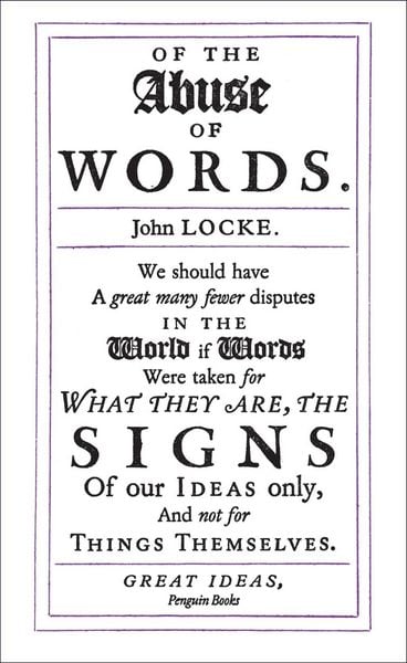 Produktbild: Of the Abuse of Words