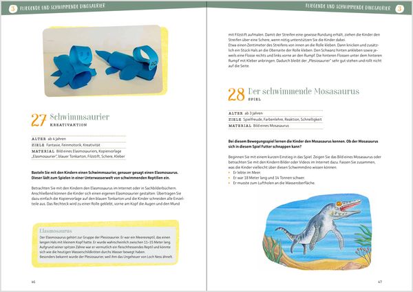 Produktbild: Projektreihe Kindergarten - Dinosaurier