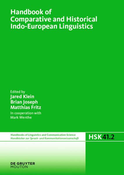 Produktbild: Handbook of Comparative and Historical Indo-European Linguistics