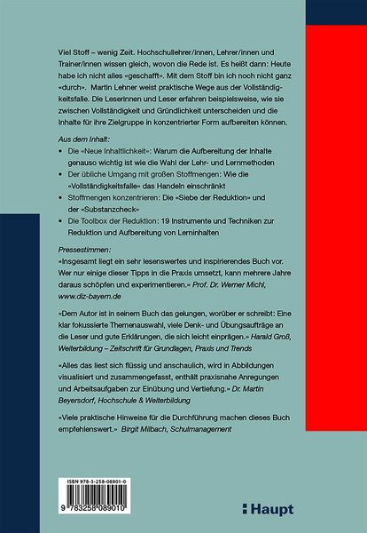 Produktbild: Viel Stoff - wenig Zeit