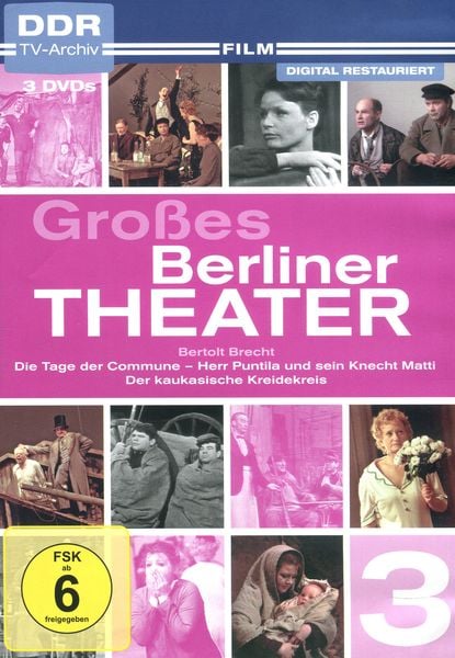 Großes Berliner Theater - Teil 3 - DDR TV-Archiv [3 DVDs]