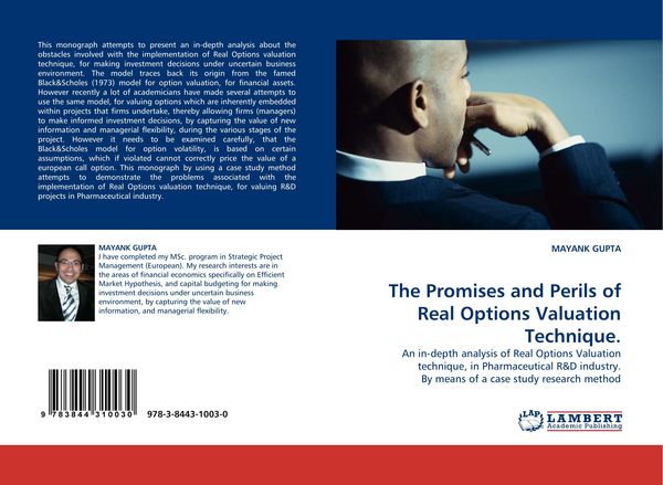 Produktbild: The Promises and Perils of Real Options Valuation Technique.