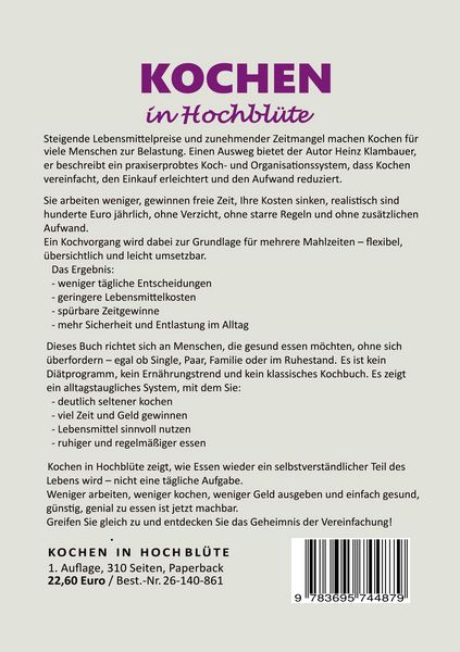 Produktbild: Kochen in Hochbl&uuml;te