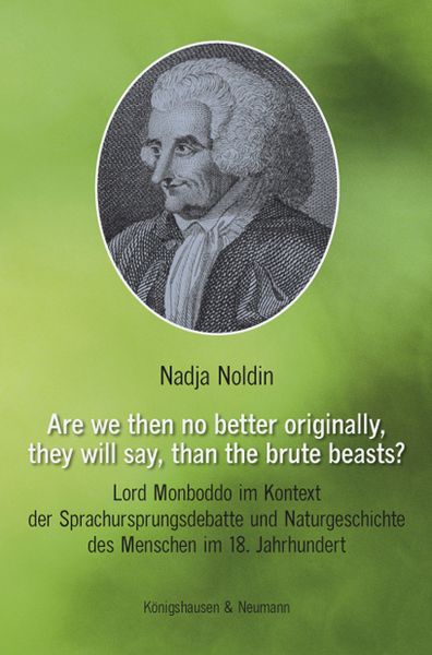 Produktbild: Are we then no better originally, they will say, than the brute beasts?