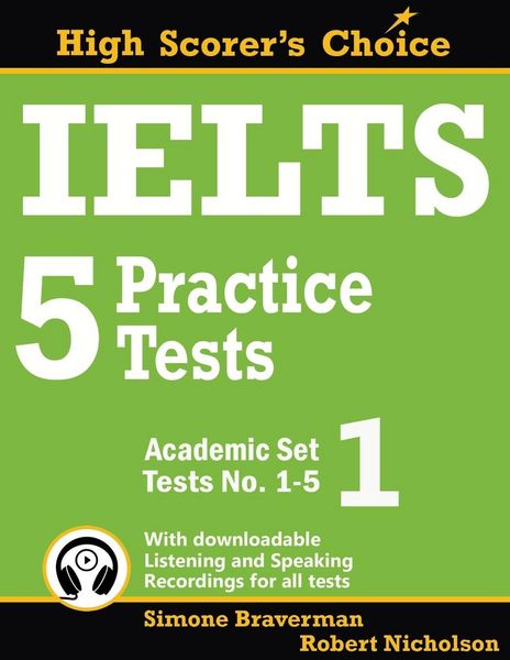Produktbild: IELTS 5 Practice Tests, Academic Set 1