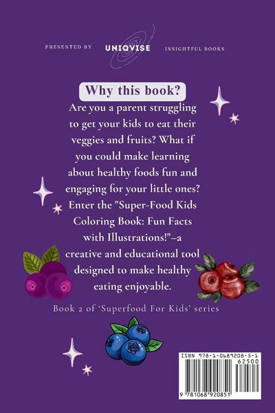 Produktbild: Kids Coloring Book Superfood