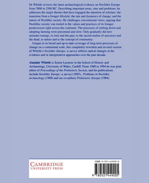 Produktbild: Europe in the Neolithic