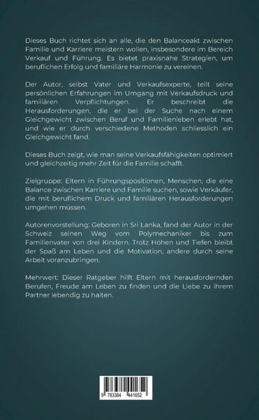 Produktbild: Verkaufskunst und Familiengl&uuml;ck