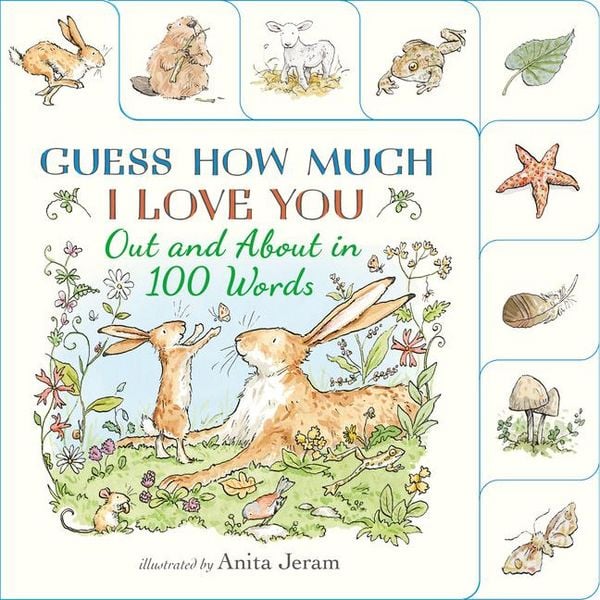 Produktbild: Out and about in 100 Words: A Guess How Much I Love You Book